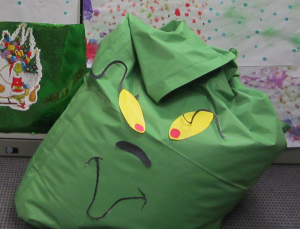 Grinch beanbag Grinch beanbag